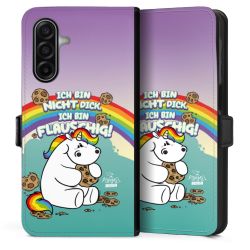 Sideflip mit Lasche schwarz