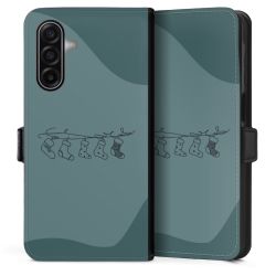 Sideflip with flap  black