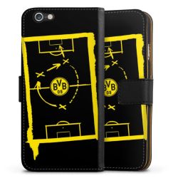 Sideflip mit langer Lasche schwarz