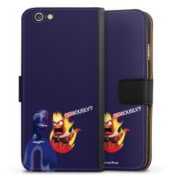 Sideflip Fodral med flap svart