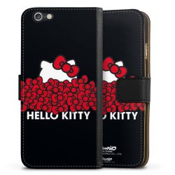 Sideflip mit langer Lasche schwarz