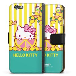 Sideflip mit langer Lasche schwarz