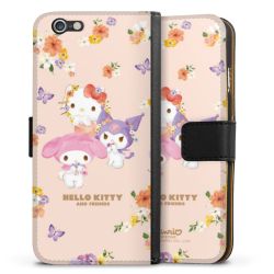 Sideflip mit langer Lasche schwarz