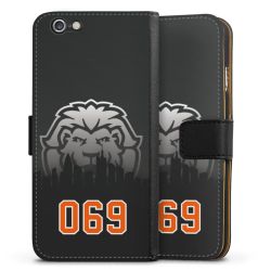 Sideflip mit langer Lasche schwarz