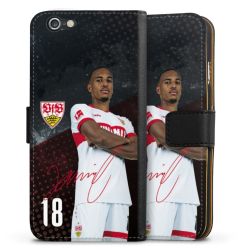 Sideflip mit langer Lasche schwarz