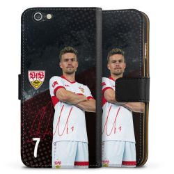 Sideflip mit langer Lasche schwarz