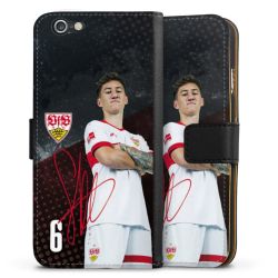 Sideflip mit langer Lasche schwarz