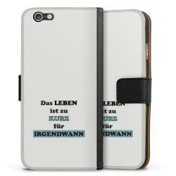 Sideflip mit langer Lasche schwarz