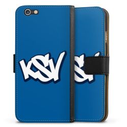 Sideflip mit langer Lasche schwarz