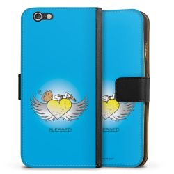 Sideflip mit langer Lasche schwarz