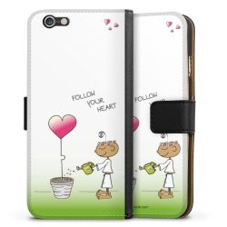 Sideflip mit langer Lasche schwarz