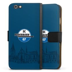 Sideflip mit langer Lasche schwarz