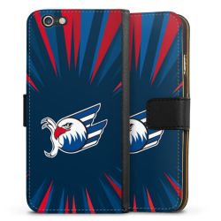 Sideflip mit langer Lasche schwarz