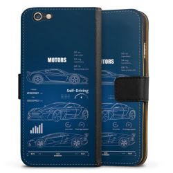 Sideflip Fodral med flap svart