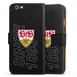 Sideflip mit langer Lasche schwarz