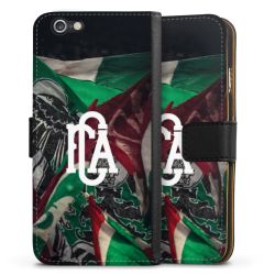 Sideflip mit langer Lasche schwarz