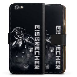 Sideflip mit langer Lasche schwarz