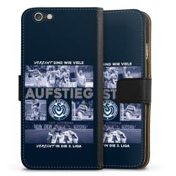 Sideflip mit langer Lasche schwarz