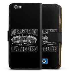 Sideflip mit langer Lasche schwarz