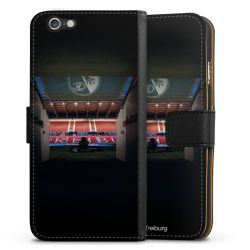 Sideflip mit langer Lasche schwarz