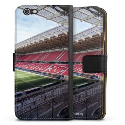 Sideflip mit langer Lasche schwarz