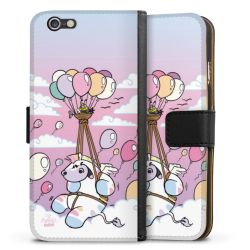 Sideflip mit langer Lasche schwarz