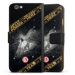 Sideflip mit langer Lasche schwarz