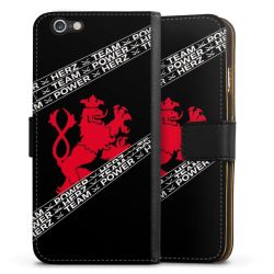 Sideflip mit langer Lasche schwarz