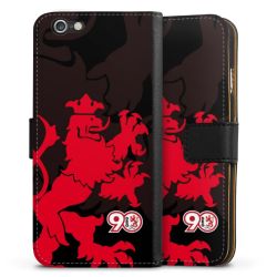 Sideflip mit langer Lasche schwarz