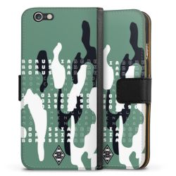 Sideflip mit langer Lasche schwarz