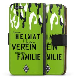 Sideflip mit langer Lasche schwarz