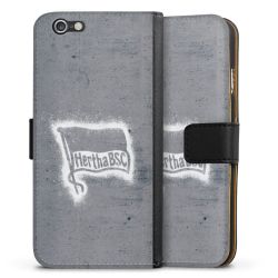 Sideflip mit langer Lasche schwarz