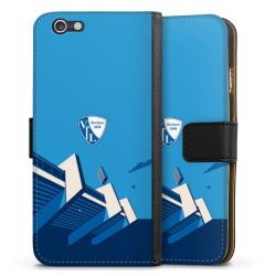 Sideflip mit langer Lasche schwarz