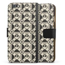 Sideflip mit langer Lasche schwarz