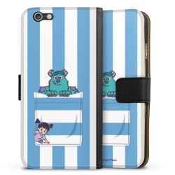 Sideflip mit langer Lasche schwarz