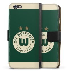 Sideflip mit langer Lasche schwarz