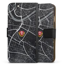 Sideflip mit langer Lasche schwarz