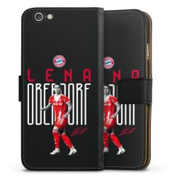 Sideflip mit langer Lasche schwarz