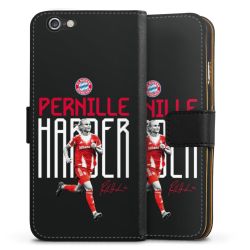 Sideflip mit langer Lasche schwarz