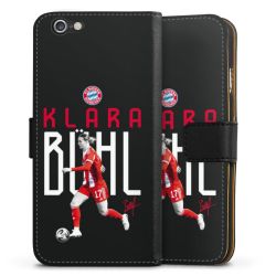 Sideflip mit langer Lasche schwarz