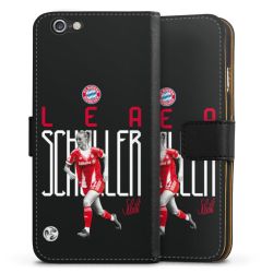 Sideflip mit langer Lasche schwarz