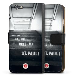 Sideflip mit langer Lasche schwarz