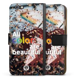 Sideflip mit langer Lasche schwarz