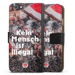 Sideflip mit langer Lasche schwarz