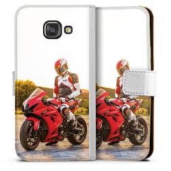 Sideflip mit Lasche weiß