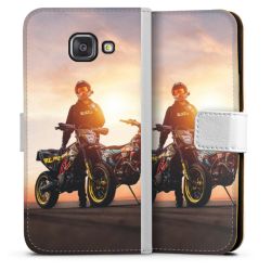 Sideflip mit Lasche weiß