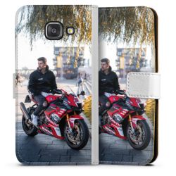 Sideflip mit Lasche weiß