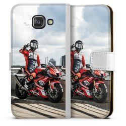 Sideflip mit Lasche weiß