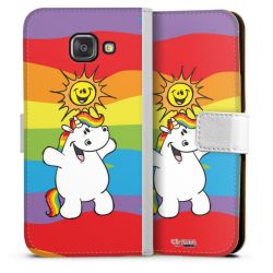 Sideflip mit Lasche weiß