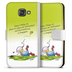 Sideflip mit Lasche weiß